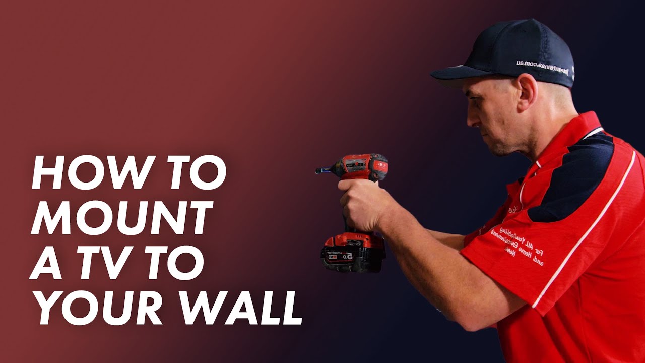 How to wall mount a TV with Jim's Antennas
