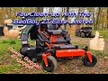 First Fall Clean-up With The BadBoy ZT Elite Limited &amp; Power Bagger!