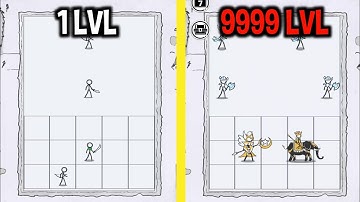 MAX LEVEL in Stickman Fight: Merge Master Game