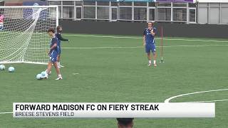 Forward Madison hoping strong play continues throughout August