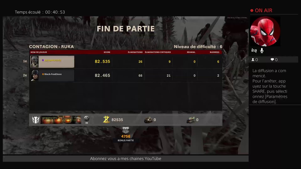 Diffusion PS4 en direct de yann fan de la WWE