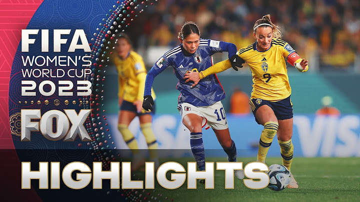 Japan vs. Sweden Highlights | 2023 FIFA Women's World Cup | Quarterfinals