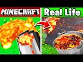 MINECRAFT ITEMS IN REAL LIFE! (animals, items, blocks)