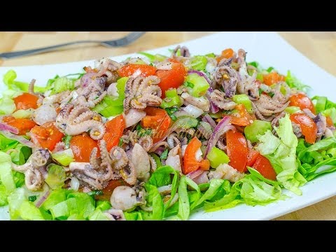 Video: Salată De Legume Cu Caracatiță