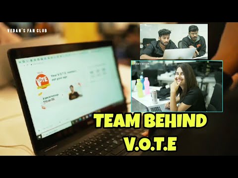 Hardworking Team behind V.O.T.E | Vedantu learn live online