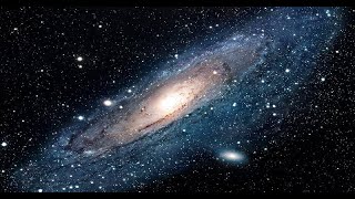 Cosmic animation with 500 particles treat by cursor and round movement.