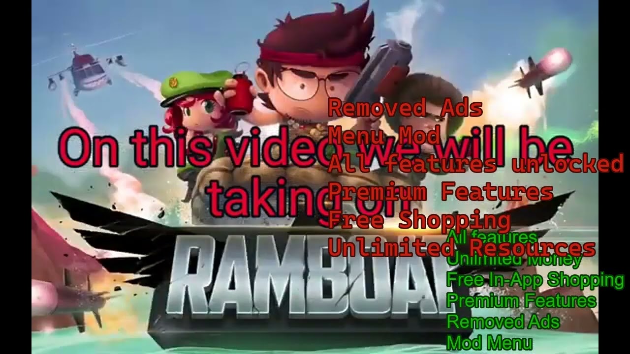 Ramboat Mod Apk Latest Version 2025 | All Unlocked & Unlimited Money & All Unlimited