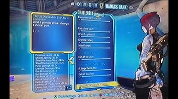 XBOX 360 Borderlands2 Modded Save(Torque Token, Seraph Crystal and Eridium drop)