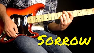 Video thumbnail of "Pink Floyd - Sorrow solo cover"