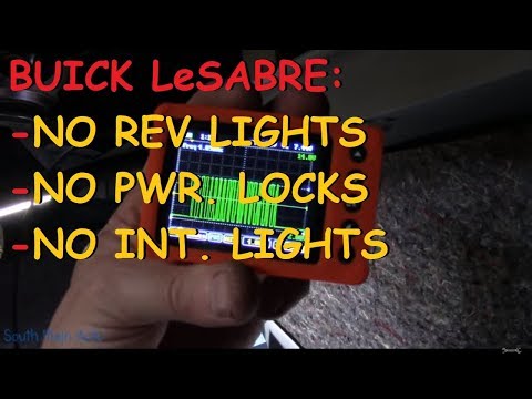 Buick LeSabre: No Reverse, Interior Lights, No Defogger, No Power locks