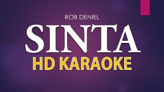 ROB DENIEL - SINTA | HD KARAOKE | Acoustic Version with Lyrics