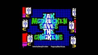 Zak McDrucken Saves The Chickens (2025 Homebrew) On ZX Spectrum