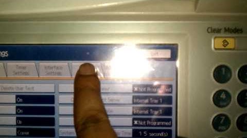 Savin | Ricoh - How to Enable Auto Specify Sender - Scan to Email