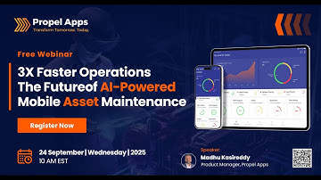 3X Faster Operations | The Future of AI-Powered Mobile Asset Maintenance
