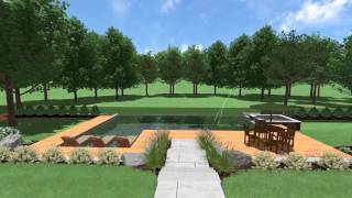 Landscape Design 3D For Project In New Paltz Ny