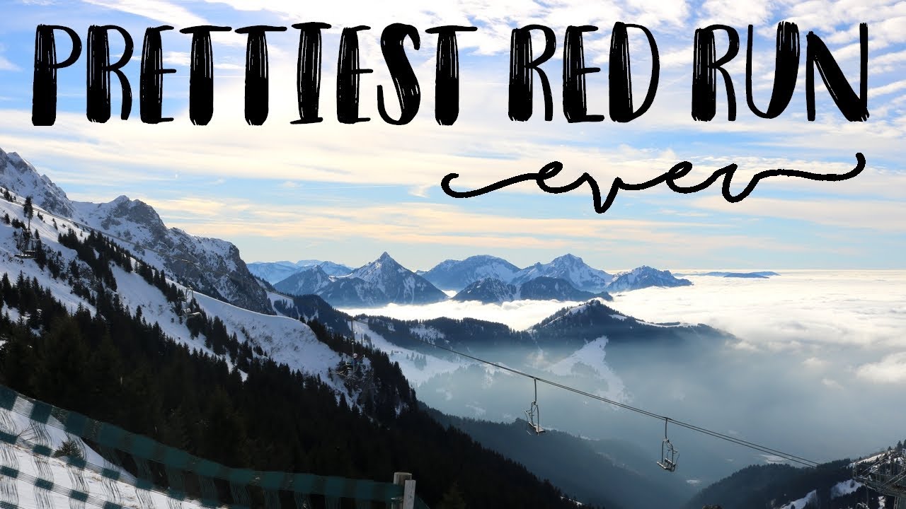 PRETTIEST RED RUN EVER - Les Vieilles Cases - Thollon-Les-Mémises