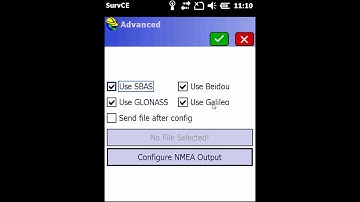 Carlson SurvCE Tutorial; Setting up a Hemisphere S321+ Base with Message Type ROX