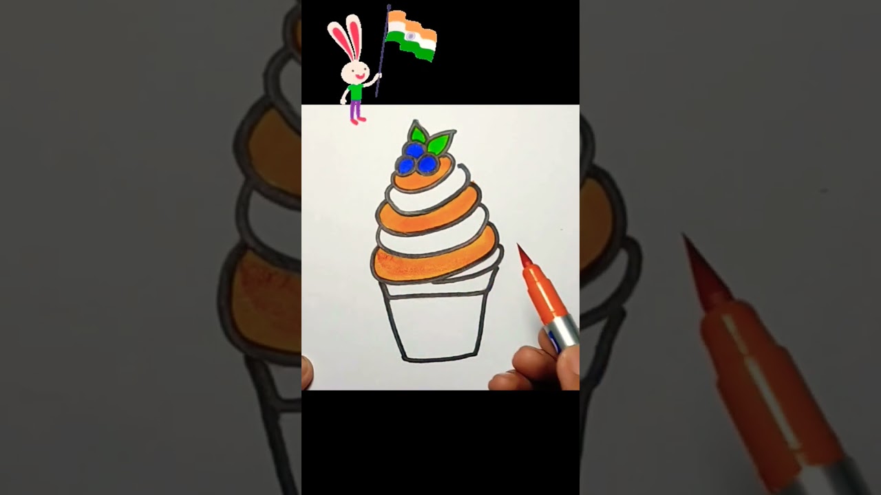 Creative Indian Flag 🇮🇳