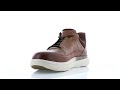 Florsheim Men's Cognac Fleet Work Elastic Lace Work Sneaker with SupaStep FE2786