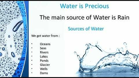 Std 2 EVS CHP 7 WATER IS PRECIOUS PART 2