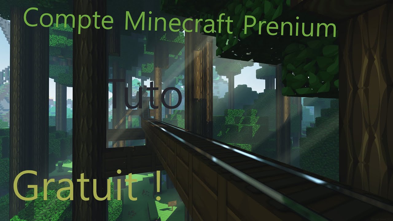 |-|Tuto|-|Compte MineCraft Prenium !!! 100% Gratuit ! |-|FACILE|-|2016