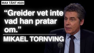 Mikael Tornving  Reservofficer och komiker | Max Tänt 020