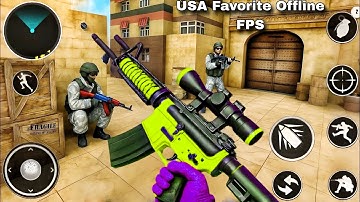 BattleStrike Commando Gun Game – US Army Shooter Mission #usarmy Android Gameplay 