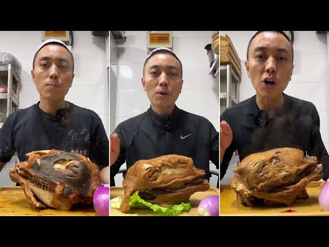 Best Sheep Head Mukbang|Chinese Mukbang Show|Eating Show|Asmr Mukbang|#76