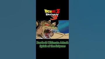Dragon Ball Z Budokai 3 Ultimate Attack Bardock The Spirit of the Saiyans #ps2 #dragonballbudokai