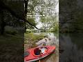 Grateful for the rain! 🌧️ 🛶 So nice to kayak today. #Nature #River #Kayaking #Rain #Friday