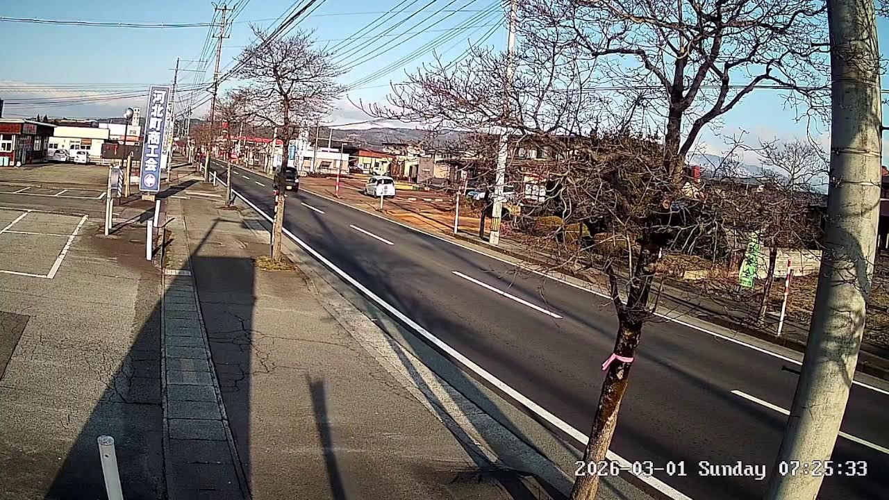 山形県西村山郡河北町谷地月山堂ライブカメラ Yamagata Nishimurayama Livecamera.world.cam