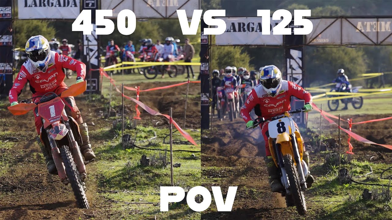Sprintcup 2025 POV Ktm 125 1997 vs Ktm 450 2025