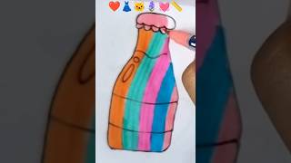 ❤️👗🐱🪻💓📏#draw #colors #brush #video #art #creative #youtubeshorts #viral