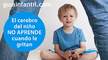 ¿Por qué no funciona gritar a un niño pequeño?