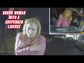 Drunk Woman With Suspended License Arrested for DWI After Swerving Into Oncoming Traffic