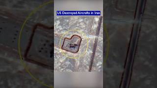 Burnt U.s. Aircrafts In Iran - High Resolution Satellite Imagery