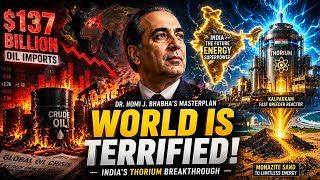 Why The World is TERRIFIED of India’s Thorium Breakthrough? | Homi Bhabha’s Secret Masterplan