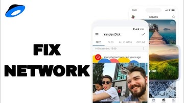 How To Fix And Solve Network On Yandex Disk App | Easy Fix