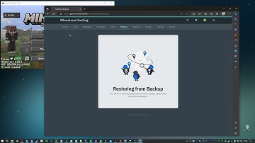 How to take backups/restore from a backup with Minestone Hosting
