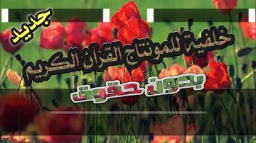 قالب احترافي للمونتاج القرآن الكريم بدون حقوق