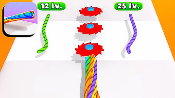 Knit Stack ​- All Levels Gameplay Android,ios (Part 1)