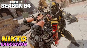 New Operator Nikto Heavy Handed Finishing Move | MW2 Season 4 Finishers