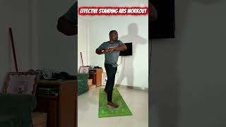 Effective Standing Abs workout. #loseweight #loseweight #motivation #morningcardio