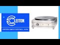 Vídeo: Crepera Industrial Simple Eléctrica Sobremesa 2500 W ®Cleiton