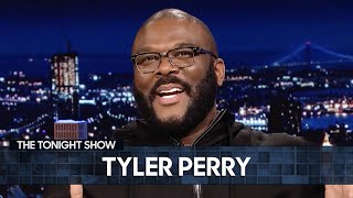 Tyler Perry Was Starstruck by Leonardo DiCaprio and Jennifer Lawrence | The Tonight Show