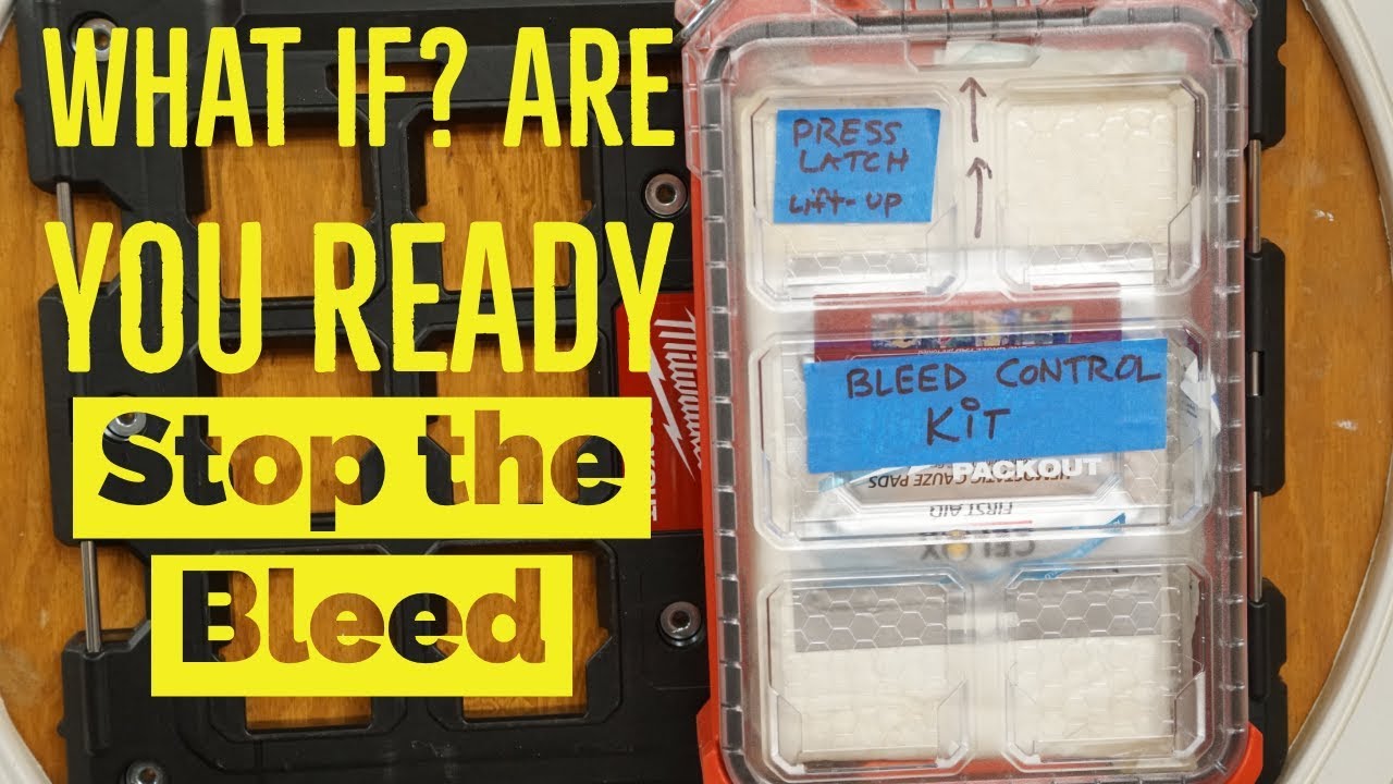 JobSite First Aid Kit Stop The Bleed YouTube
