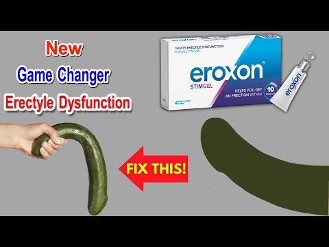 New Treatment For Erectile Dysfunction! Eroxon Topical Gel Works In 10  Minutes! 