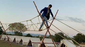 "𝗦𝗰𝗼𝘂𝘁𝘀 𝗣𝗶𝗼𝗻𝗲𝗲𝗿𝗶𝗻𝗴 𝗣𝗿𝗼𝗷𝗲𝗰𝘁" |Monkey Bridge | Suspension Bridge