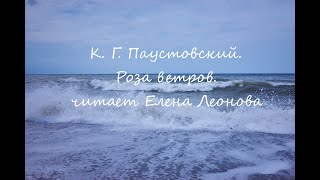 картинка: К. Г. Паустовский. Роза ветров. Читает Елена Леонова