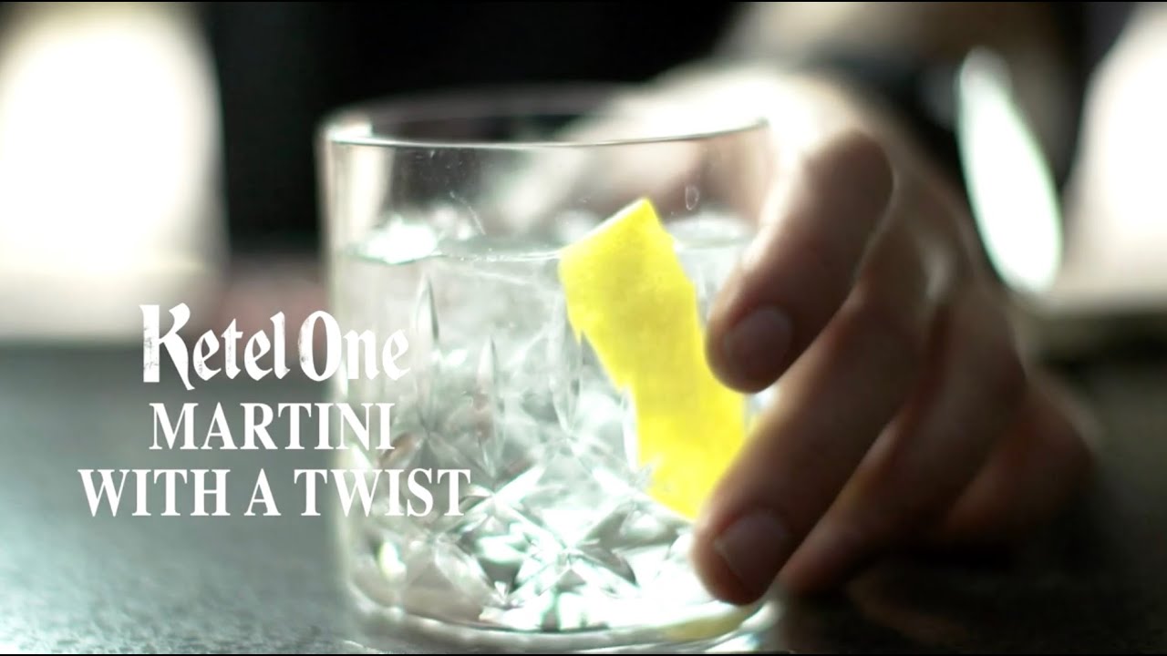 Ketel One Martini With a Twist YouTube